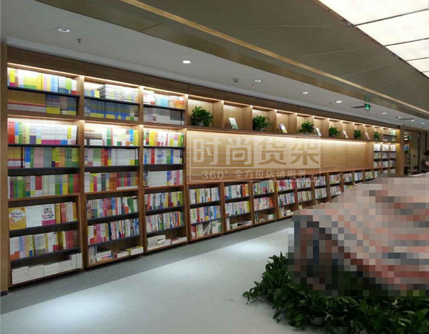 書城書架_靠墻展示架