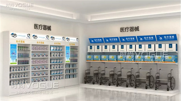 藥店貨架_醫(yī)療器械展示架